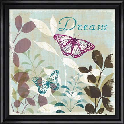 Framed Be Leaves Spice III Print