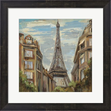 Framed Moment in Paris I Print