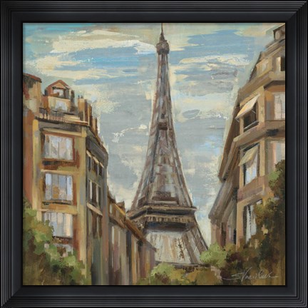 Framed Moment in Paris I Print