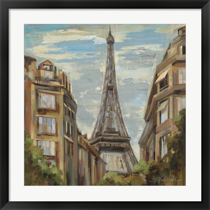 Framed Moment in Paris I Print