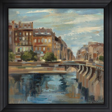 Framed Moment in Paris II Print