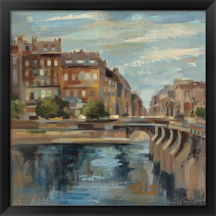 Framed Moment in Paris II Print