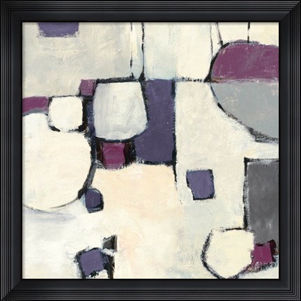 Framed White Out II Print
