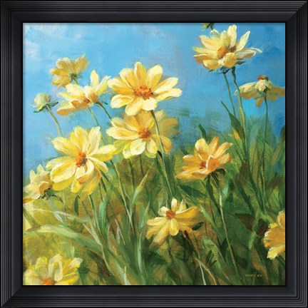 Framed Summer Field I Print