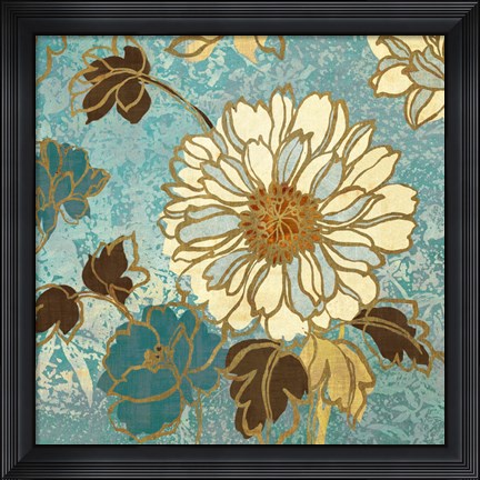 Framed Sophias Flowers II Print