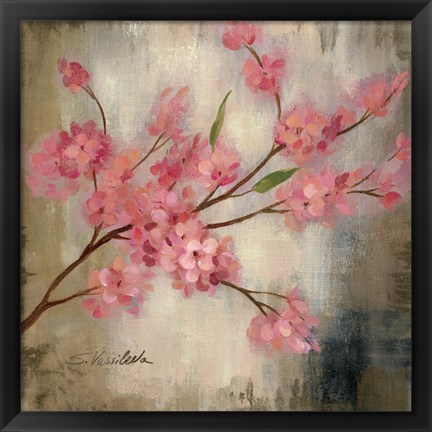 Framed Cherry Blossom I Print