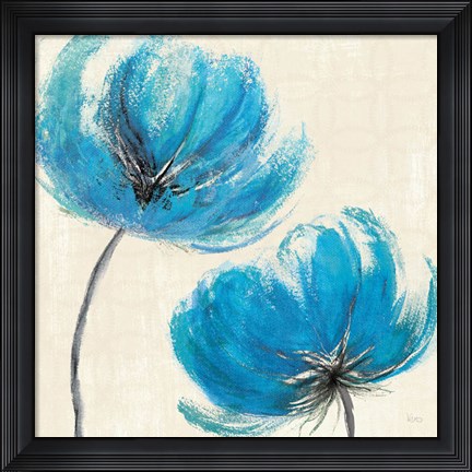 Framed Azure III Print