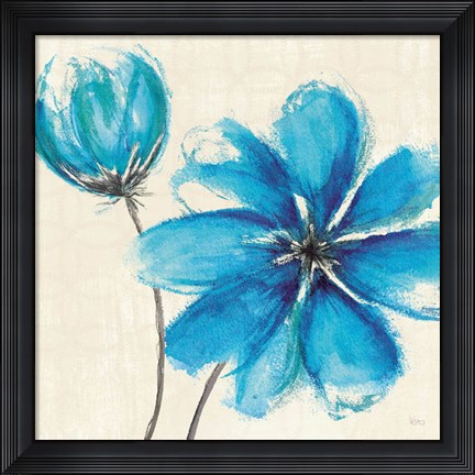 Framed Azure IV Print