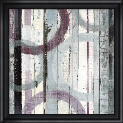 Framed Plum Zephyr I Print