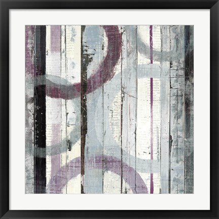 Framed Plum Zephyr I Print