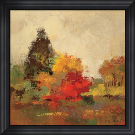 Framed Fall Forest I Print