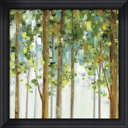 Framed Forest Study II Print