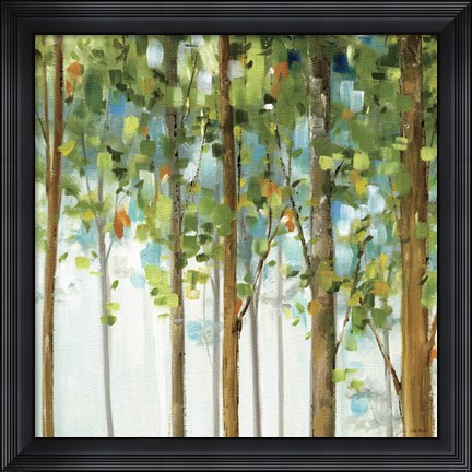 Framed Forest Study III Print