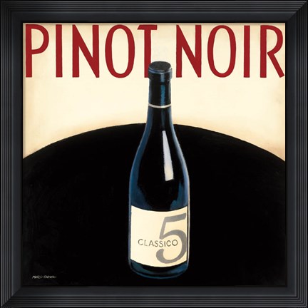 Framed Vin Moderne I Print