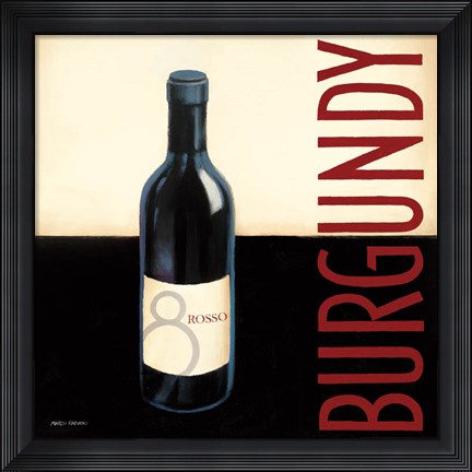 Framed Vin Moderne II Print