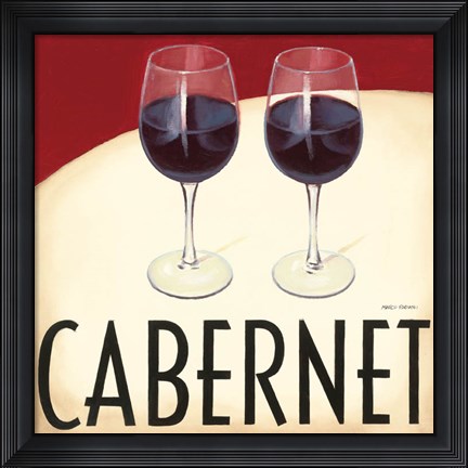 Framed Vin Moderne IV Print
