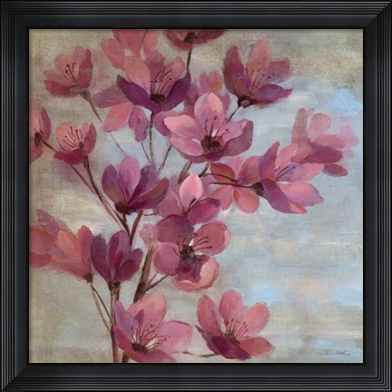 Framed April Blooms II Print