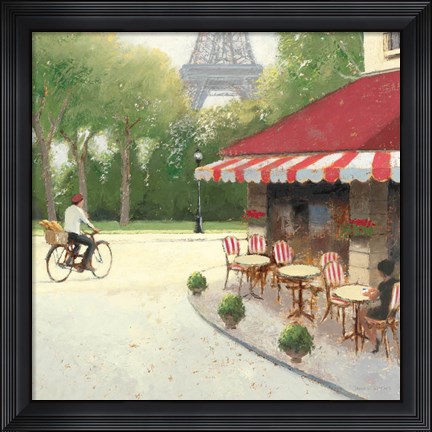 Framed Cafe du Matin III Print