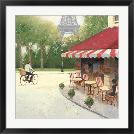 Framed Cafe du Matin III Print