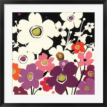 Framed Flower Power II Print