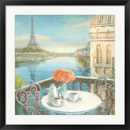 Framed Morning on the Seine Print