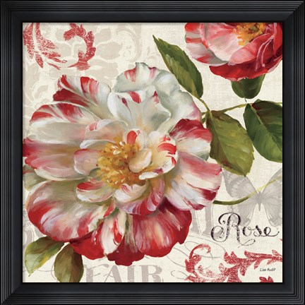 Framed Spring Flair II Print