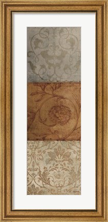Framed Taupe Majesty II Print
