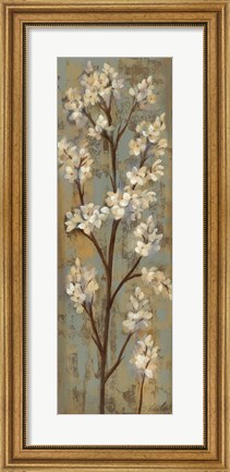 Framed Almond Branch I Print