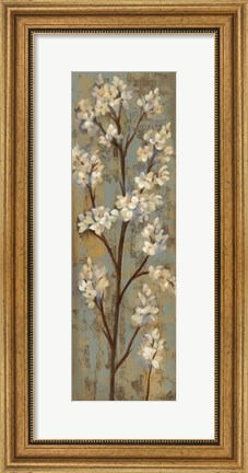 Framed Almond Branch I Print