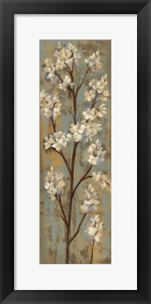 Framed Almond Branch I Print