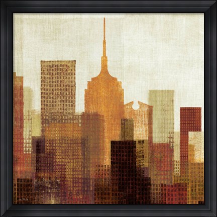 Framed Summer in the City II Print