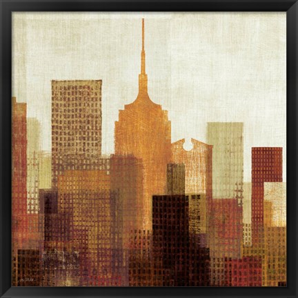 Framed Summer in the City II Print