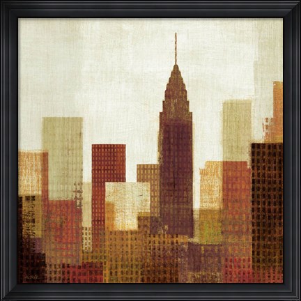 Framed Summer in the City III Print