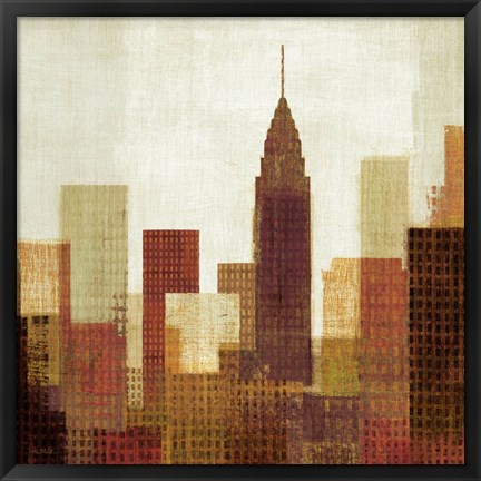 Framed Summer in the City III Print