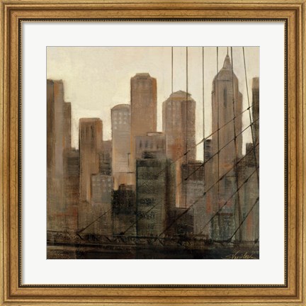 Framed View from the Bridge I Print