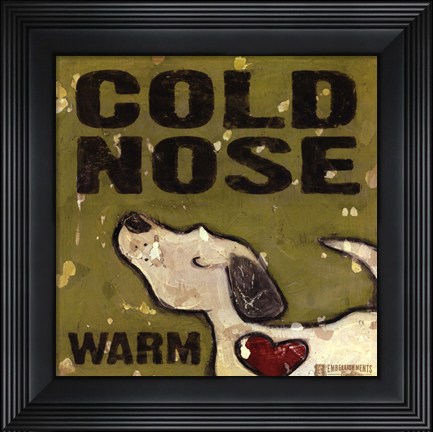 Framed Cold Nose Print