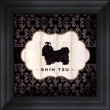 Framed Top Dog I Print