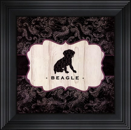 Framed Top Dog IV Print