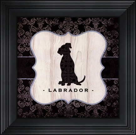 Framed Top Dog V Print