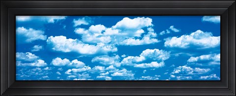 Framed Clouds Marion County IL Print