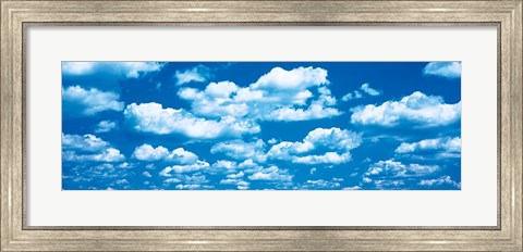 Framed Clouds Marion County IL Print