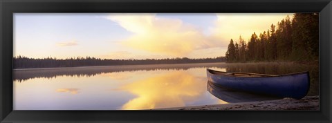 Framed Leigh Lake, Grand Teton Park, Wyoming, USA Print