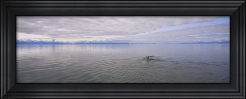 Framed Clouds over the sea, Frederick Sound, Alaska, USA Print
