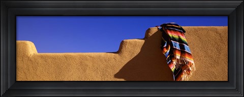 Framed Blanket Lying On The Wall Print