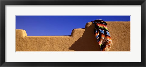 Framed Blanket Lying On The Wall Print