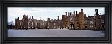 Framed Facade of a building, Hampton Court Palace, London, England Print