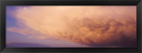 Framed Storm Clouds Print