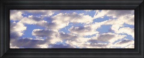 Framed Low angle view of clouds Print