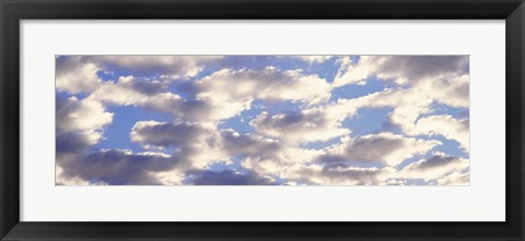 Framed Low angle view of clouds Print