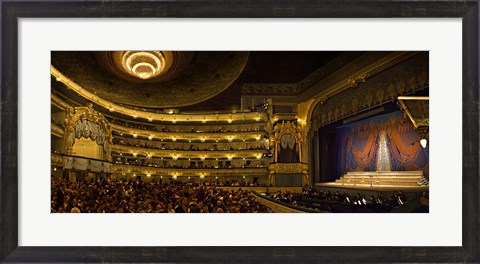 Framed Crowd at Mariinsky Theatre, St. Petersburg, Russia Print